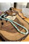 Amazonite Cube Cut Array Necklace - 2