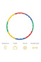 Kids Exercise Hoops – Adjustable, Colorful Rings for Boys, Girls Fitness & Pet Training Fun - 5