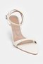 Sanny Sedef Matte Ankle Belt Detailed Women's Thin Heeled Shoes - 5