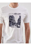 Nevavm Oval Collar Printed Combed Cotton Men's T-Shirt - 3