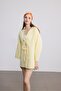 Women's Yellow Linen Lace-Up Kimono / Sevde Ugur - 3