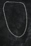316L Steel Classic Figaro Chain Model Silver Color Men's Ke