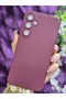 Samsung Galaxy A35 Compatible Velvet Burgundy Silicone Phone Case - 2