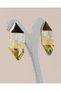 Lunelia Marble Pattern Asymmetric Earrings - 5