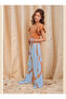 Children's 100% Cotton Belt Detailed Double Suit Blouse&Pants - 2