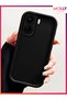 حافظة سيليكون سميكة الحواف باللون الأسود لهاتف Xiaomi Redmi 13C