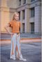 Girl's Top & Bottom Set - 100% Cotton Knitted Fabric - 2