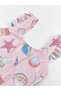 Lcw Kids Pink Quick Dry Girls Swimsuit - 3