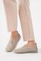 Naste Double Tire Laser Women's Genuine Leather Shoes Silver - 3