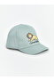 Lcw Baby Green Lion Printed Baby Boy Cap Hat - 2