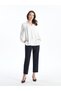 Elastic Waist Striped Women's Trousers
