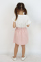 🌸   Girls' Pleated Skirt – Elastic Waist, Modern and Comfortable Design 🌸 - 4
