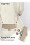 iPhone 15 Case with Lanyard Strap and Card Holder, Protective Crossbody Wallet - 5