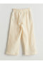 Girl's Muslin Trousers with Ribbon Detail (S5) - 2