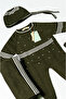 Newborn 5-Piece Knitwear Jumpsuit Set - 2