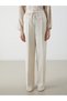 Trendlucky Women's Linen Blend Trousers with Elastic Waist - 2