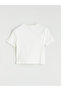 Ecru Crew Neck Frankfurt Bas Printed Z Kids Cro Cropped Shorts from Güli̇s Gi̇yi̇m - 3