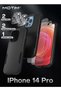 5 in 1 Phone Case +2 Lens Film +2 Screen Film Compatible for iPhone 14 Protection Hard Back Cover
