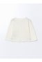 Trendlucky V-Neck Striped Baby Girl Cardigan with Difference in Color - 3
