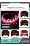 Truck Tailgate Light Bar 60 Inch LED Strip with Red Running Brake White Reverse Red Turning Lights