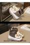 Bowknot Flat Loafers Closed Round Toe Patent Leather Fashion Slip-On Shoes Low Heel Uniform Shoes - 3