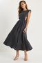 Women's Smoked Side Tape Detailed Long Modal Dress 5254 60281099