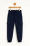 Boys' Cotton Jogger Sweatpants – Cargo Pockets and Drawstring |   Comfortable Sports Bottom for School - 3