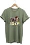 Hunting Hunting Duck Hunting Printed Dog Hunting in Reeds 100% Cotton Regular Fit T-Shirt