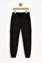 Boys' Cotton Jogger Sweatpants – Cargo Pockets and Drawstring |   Comfortable Sports Bottom for School - 3