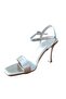 0090 Women's Single Strap Goblet Heel Open Shoes - 3