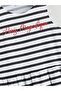 Esvab • Modern & Distinctive Zero Roba Collar Striped Girls' Dress - 3