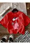 Panther Kids Design Unisex Oversize T-Shirt