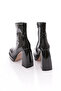 2097-1 Yuvarklak Burun Women's Lita Heeled Boots - 3