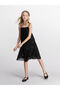 Lcw Kids Black Sequined Girl's Evening Dress - 2