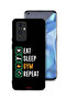 غطاء حماية لهاتف OnePlus 9 Pro 5G Eat Sleep Gym Repeat