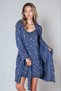 Women's 50% Modal 50% Cotton Dressing Gown - Soft Textured Home Wear Product / with Different Color Options - 2