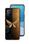 غطاء حماية لهاتف OnePlus 8T 5G بتصميم فراشة فولاذية