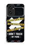 OnePlus Nord CE 2 5G Protective Case Cover Caution Never Touch My Phone - 2