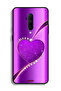 OnePlus 7T Pro Protective Case Cover Glitter Heart - 2