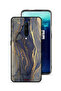غطاء حماية لهاتف OnePlus 7T Pro بنمط رخامي لامع