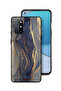 غطاء حماية لهاتف OnePlus 8T 5G بنمط رخامي لامع