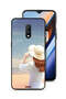 OnePlus 7 Protective Case Cover Hat Girl Standing