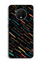 OnePlus 7T Protective Case Cover X Lines Abstract Pattern - 2