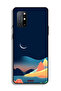 غطاء حماية لهاتف OnePlus 8T 5G برسومات تجريدية على شكل قمر - 2