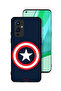 غطاء حماية لهاتف OnePlus 9 5G كابتن أمريكا