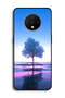 OnePlus 7T Protective Case Cover Tree Neon Body Of Water Reflection Digital Art - 2