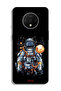 OnePlus 7T Protective Case Cover Astronaut Abstract Art - 2