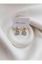 Heart Earrings - Gold Color Heart Earrings - Zircon Stone Heart Earrings - 5