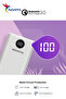 Power Bank P20000QCD | 20,000 mAh | Fast Charging Qualcomm QC 3.0 USB Type-C and Type-A | 18 watt - 8