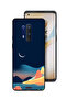غطاء حماية لهاتف OnePlus 8 Pro برسومات تجريدية للقمر